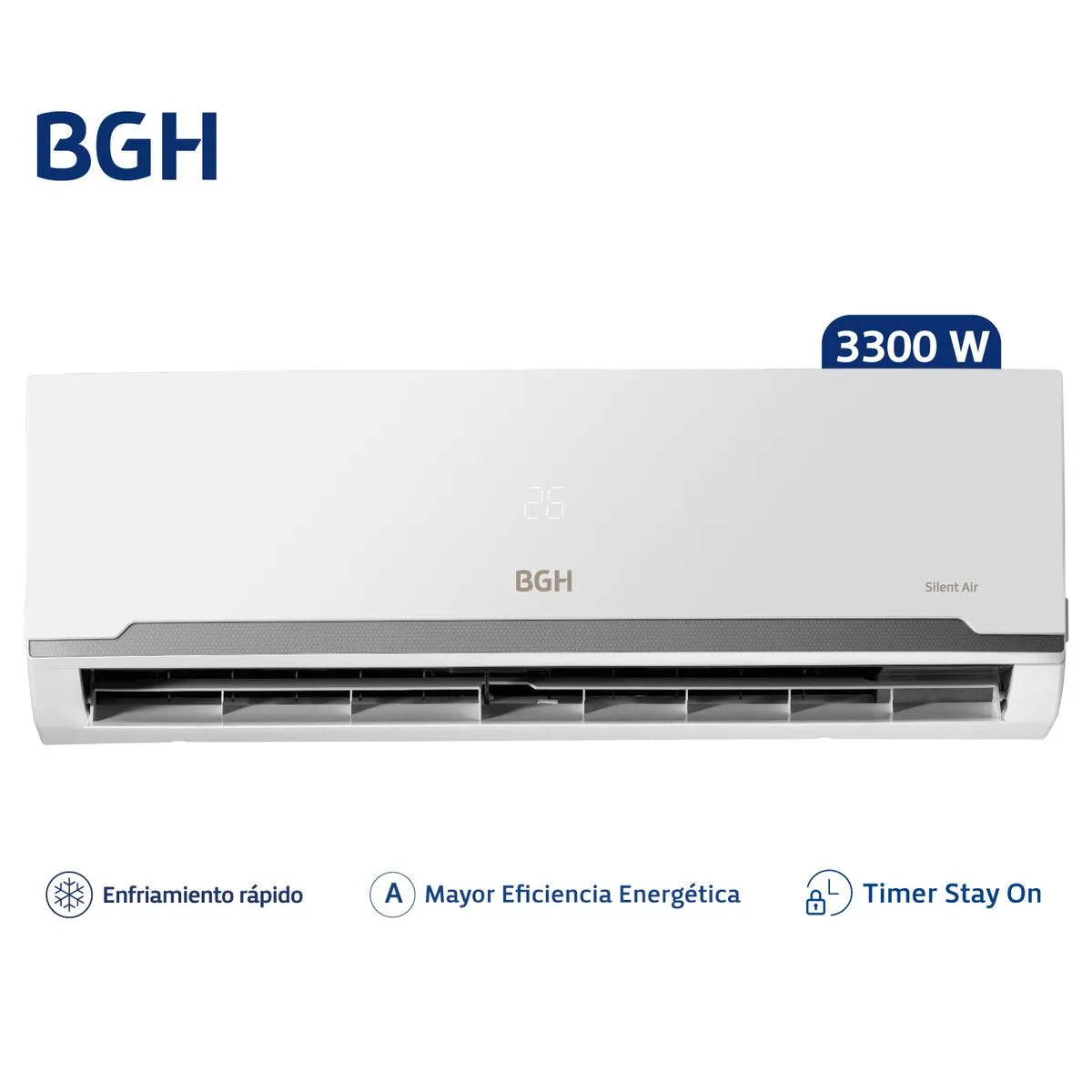 Aire Acondicionado Split Frío/Calor BGH 3300W BS35WCAT_V2