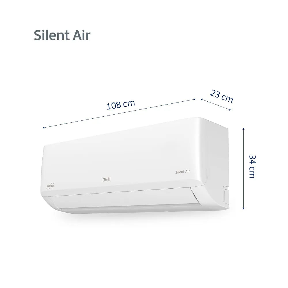 Aire Acondicionado Split Frío/Calor BGH Silent Air Inverter 5600F BSI65WCGT